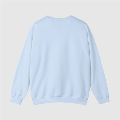 Custom Unisex Vintage Skull and Flower Heavy Blend Crewneck Sweatshirt | PERSONALIZED - ChoreGirl