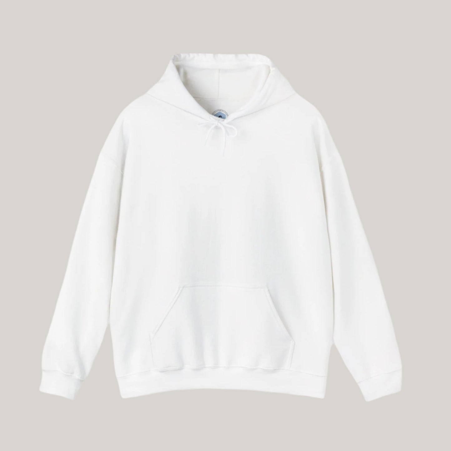 Personalized Custom Made Cozy White Unisex Hoodie | Gildan 18500 - Perfect for Casual Days and Gift Giving - ChoreGirl