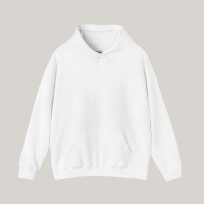 Personalized Custom Made Cozy White Unisex Hoodie | Gildan 18500 - Perfect for Casual Days and Gift Giving - ChoreGirl