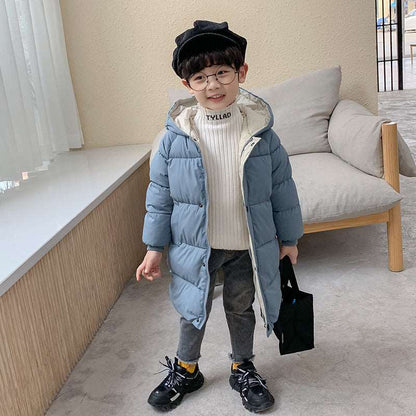 Kids Thickened Warm Padded Jacket - ChoreGirl