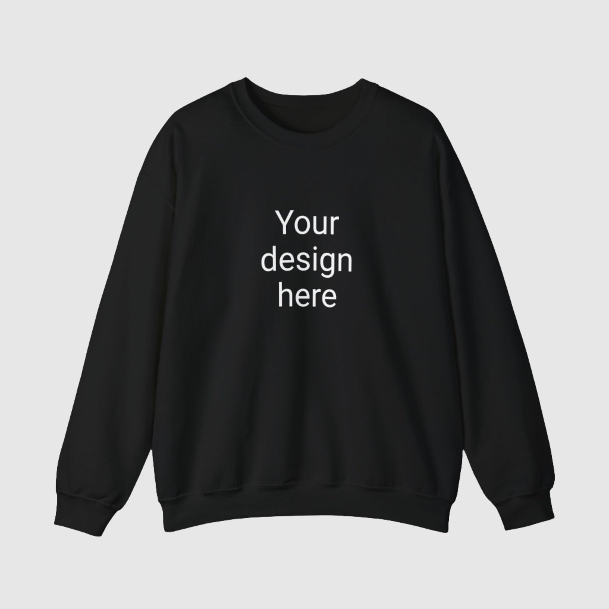 Custom Unisex Heavy Blend Crewneck Sweatshirt | Gildan 18000 | PERSONALIZED - ChoreGirl