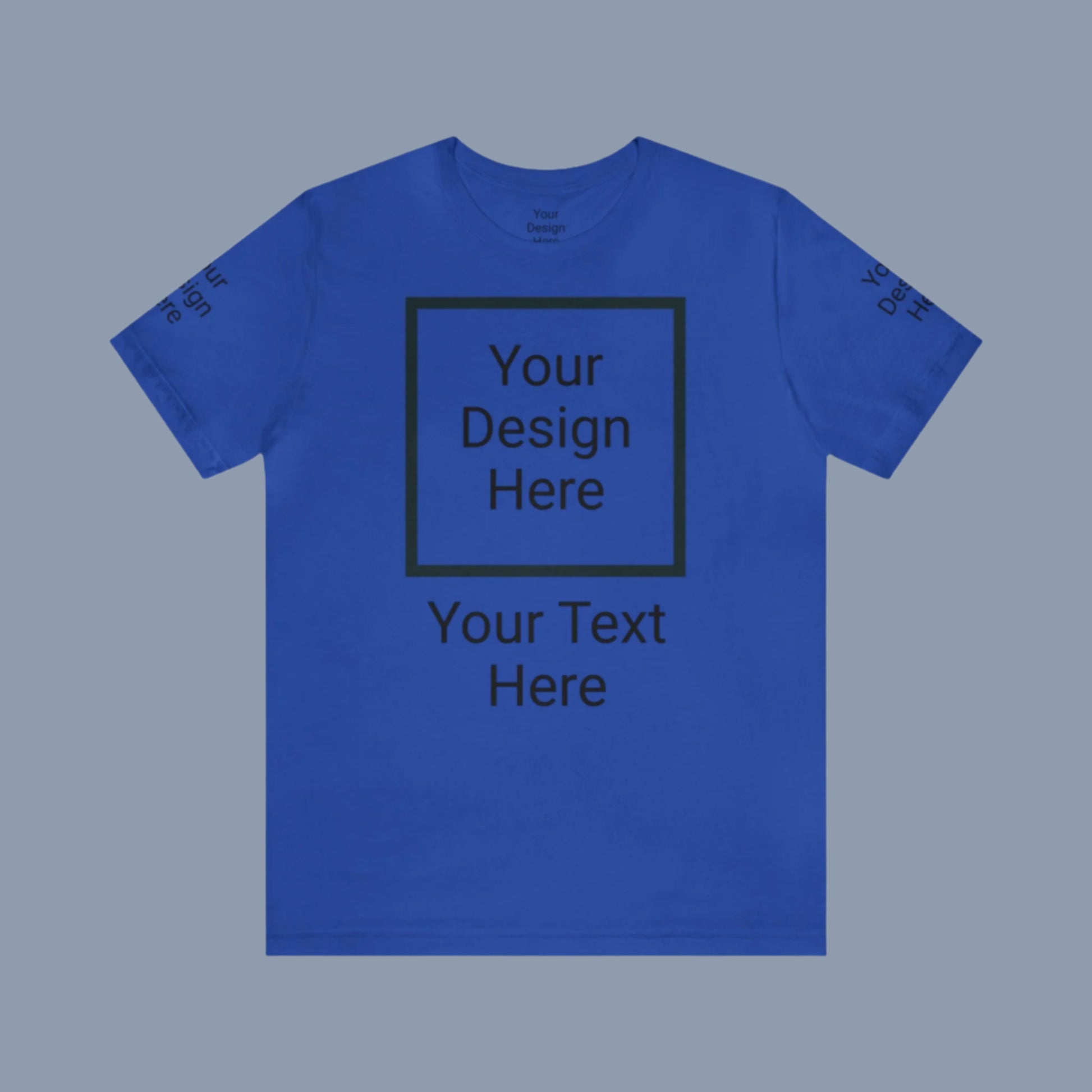 Custom Unisex Personalized Jersey Short Sleeve Tee T-Shirt | Bella+Canvas 3001 | PERSONALIZED - ChoreGirl