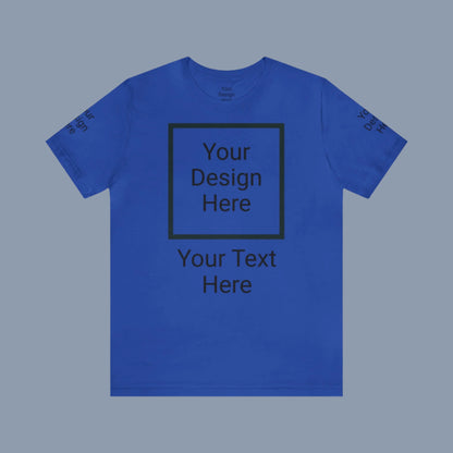 Custom Unisex Personalized Jersey Short Sleeve Tee T-Shirt | Bella+Canvas 3001 | PERSONALIZED - ChoreGirl