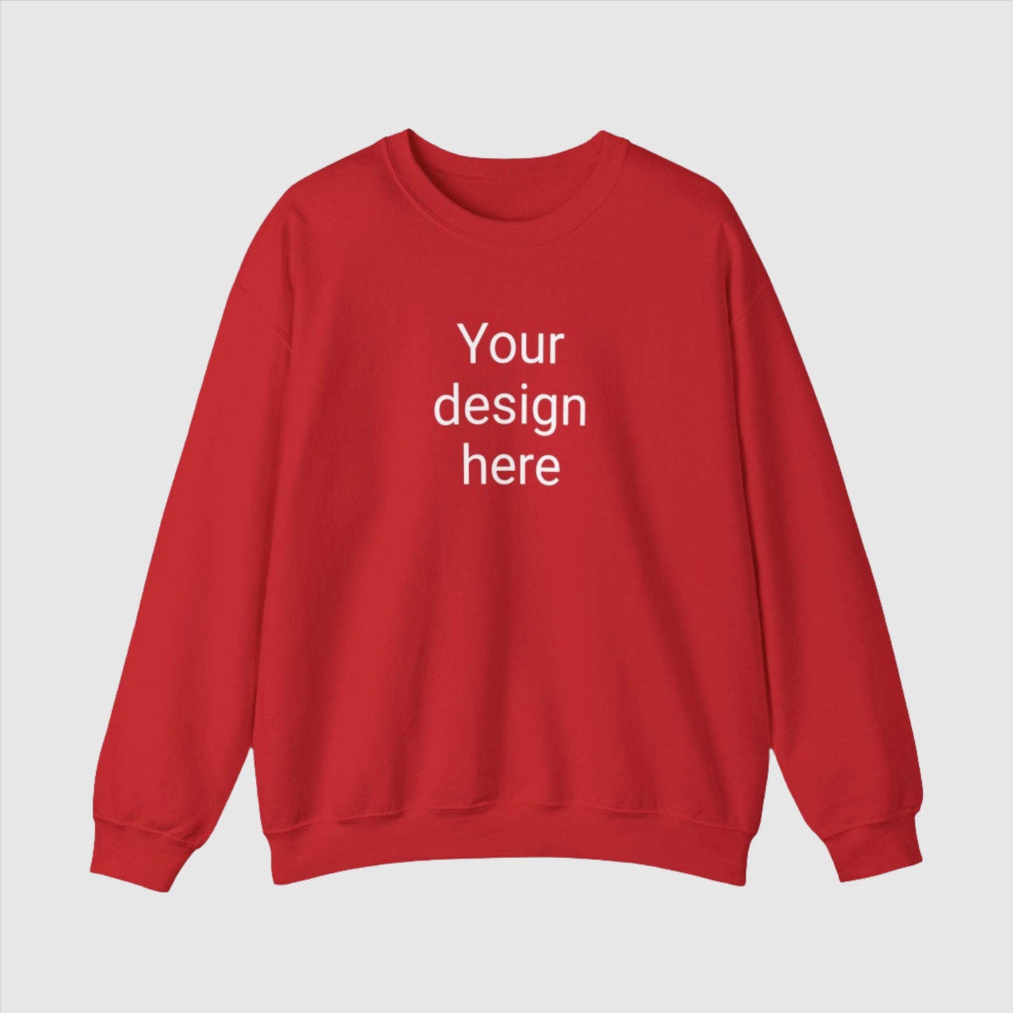 Custom Unisex Heavy Blend Crewneck Sweatshirt | Gildan 18000 | PERSONALIZED - ChoreGirl