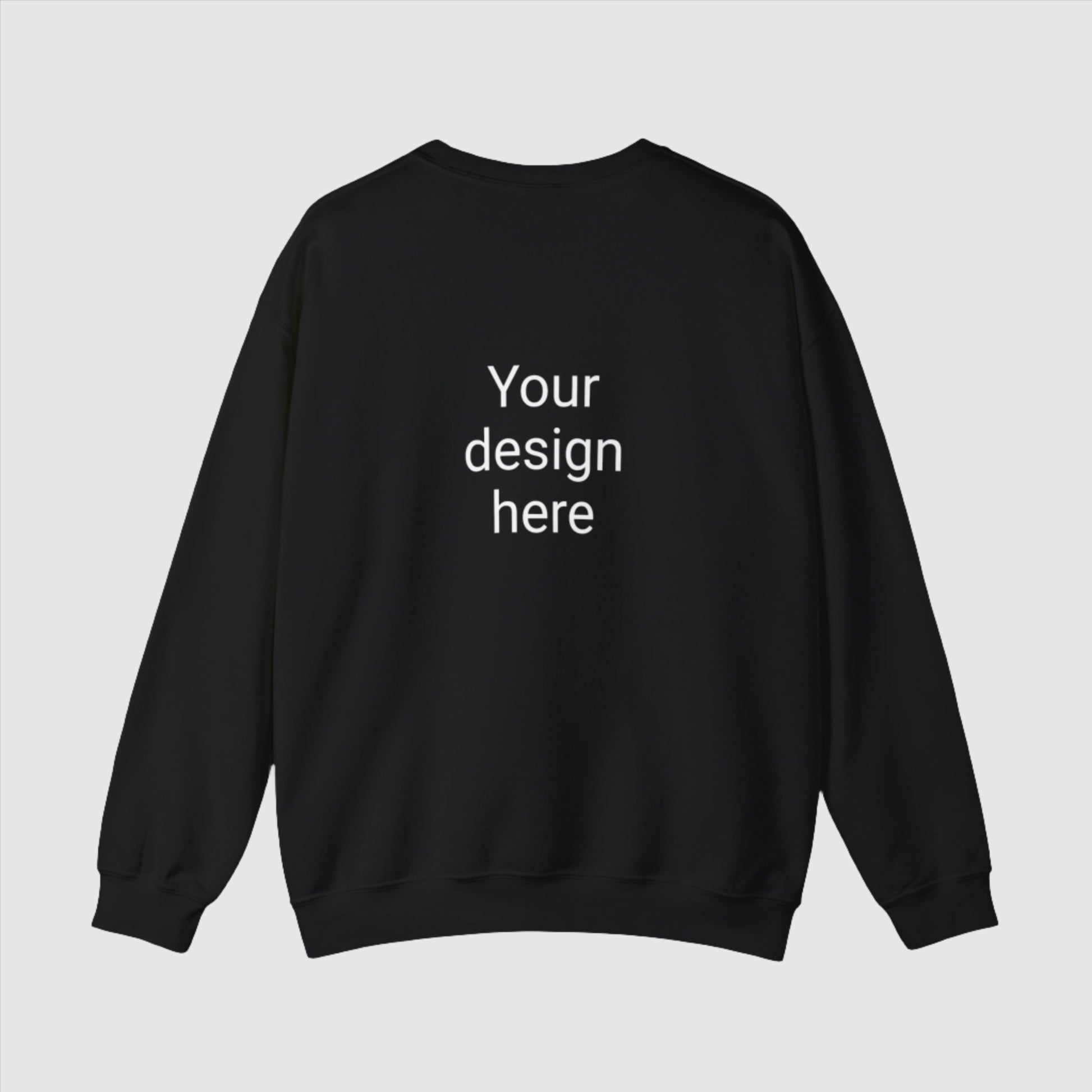 Custom Unisex Heavy Blend Crewneck Sweatshirt | Gildan 18000 | PERSONALIZED - ChoreGirl