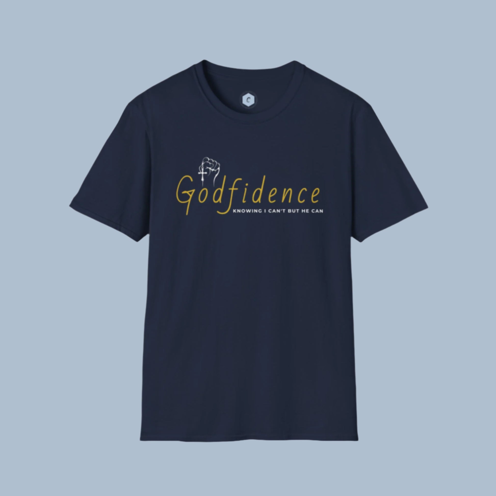 Custom Unisex Godfidence Softstyle T-Shirt | PERSONALIZED - ChoreGirl