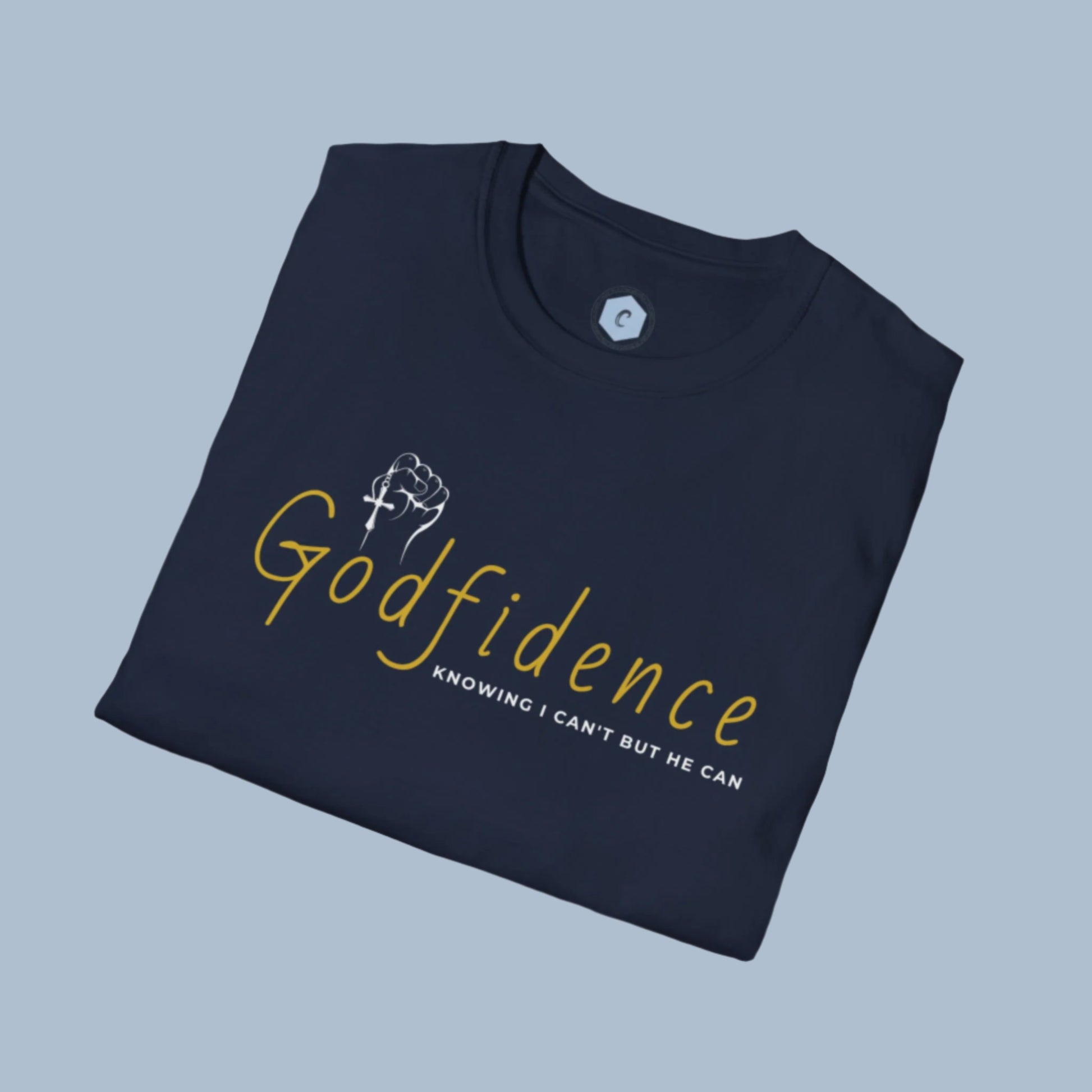 Custom Unisex Godfidence Softstyle T-Shirt | PERSONALIZED - ChoreGirl