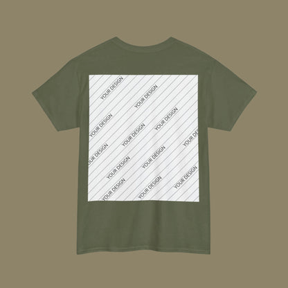 Personalized Custom Made Unisex Heavy Cotton Tee | Gildan 5000 - ChoreGirl