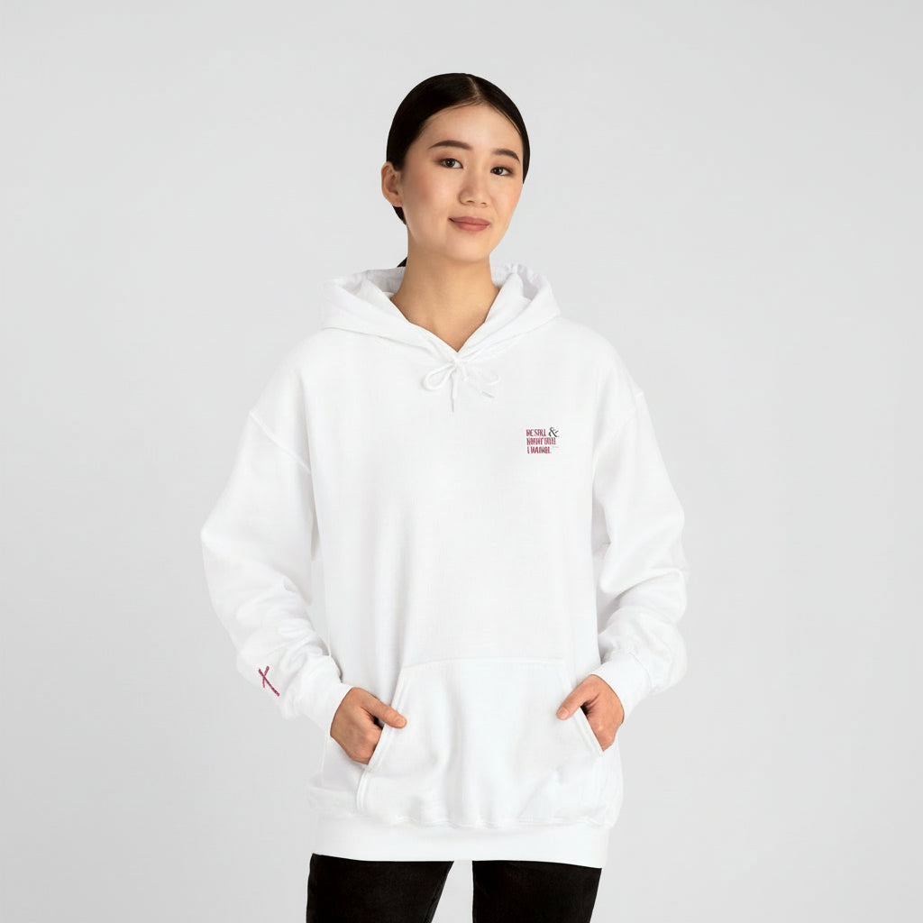 Be Still & Know That I Am God Hoodie — Christian Cross Faith Sweatshirt