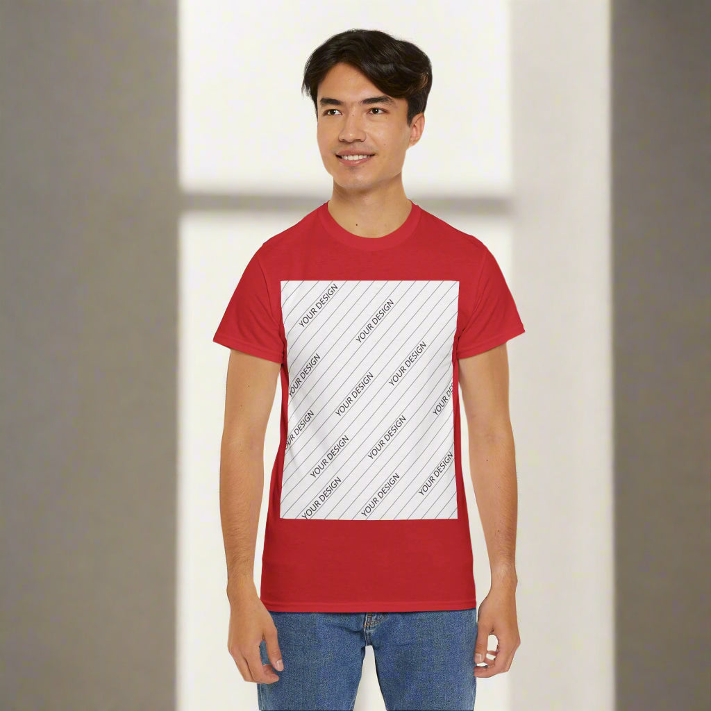 Personalized Custom Made Unisex Heavy Cotton Tee | Gildan 5000 - ChoreGirl