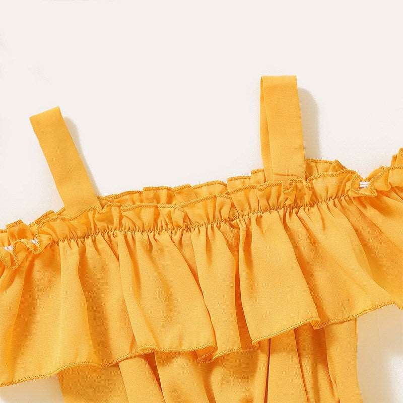 Baby Girl Casual Solid Color Dress - ChoreGirl