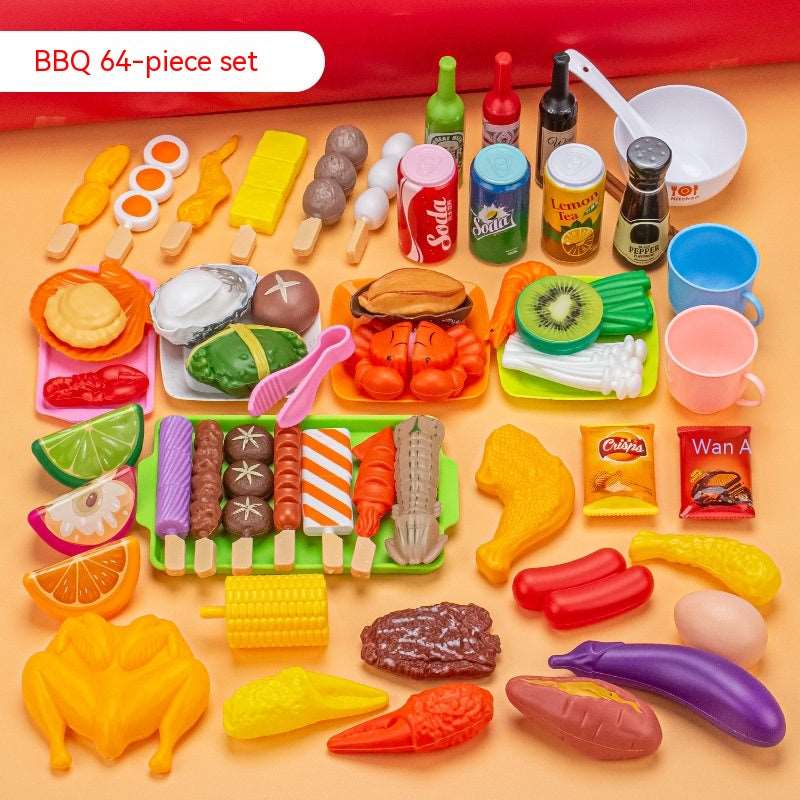Kids Play House Barbecue Toy Set - ChoreGirl