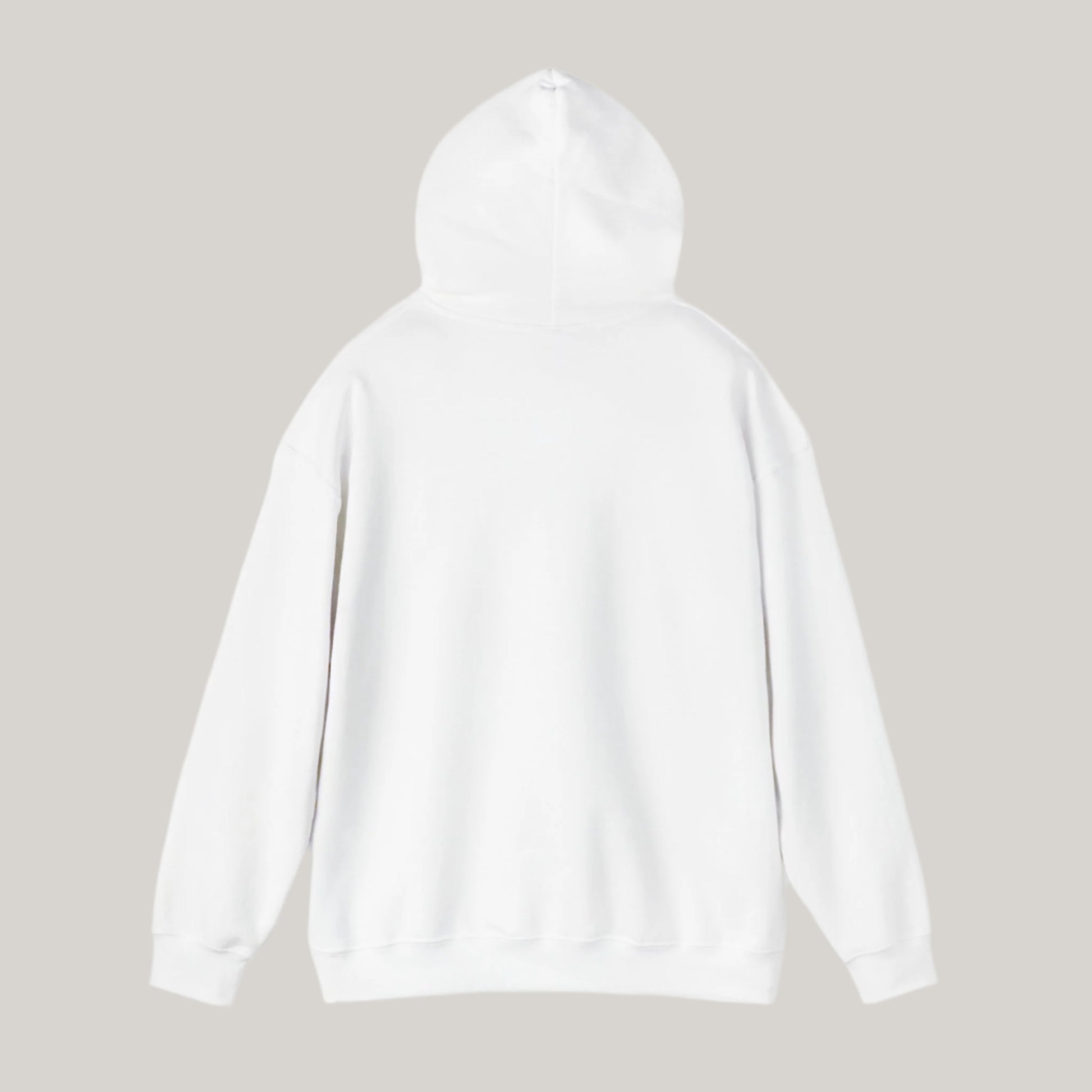 Personalized Custom Made Cozy White Unisex Hoodie | Gildan 18500 - Perfect for Casual Days and Gift Giving - ChoreGirl