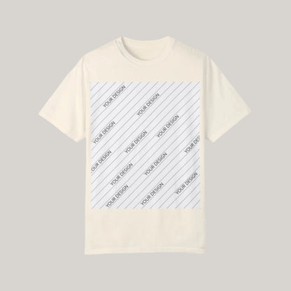 Custom Unisex Garment-Dyed T-Shirt - Personalize Your Design - ChoreGirl