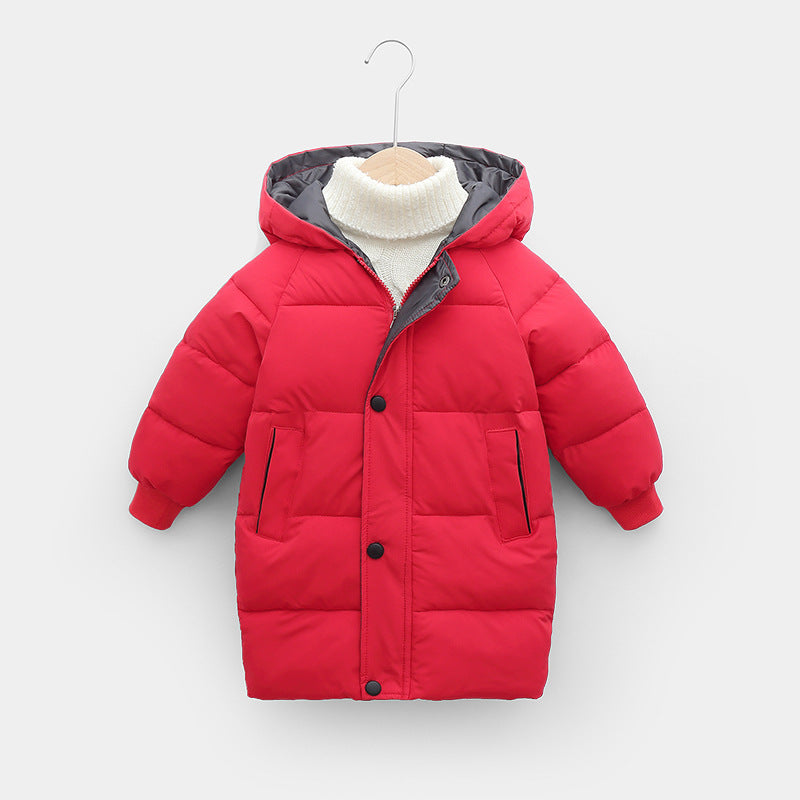 Kids Thickened Warm Padded Jacket - ChoreGirl