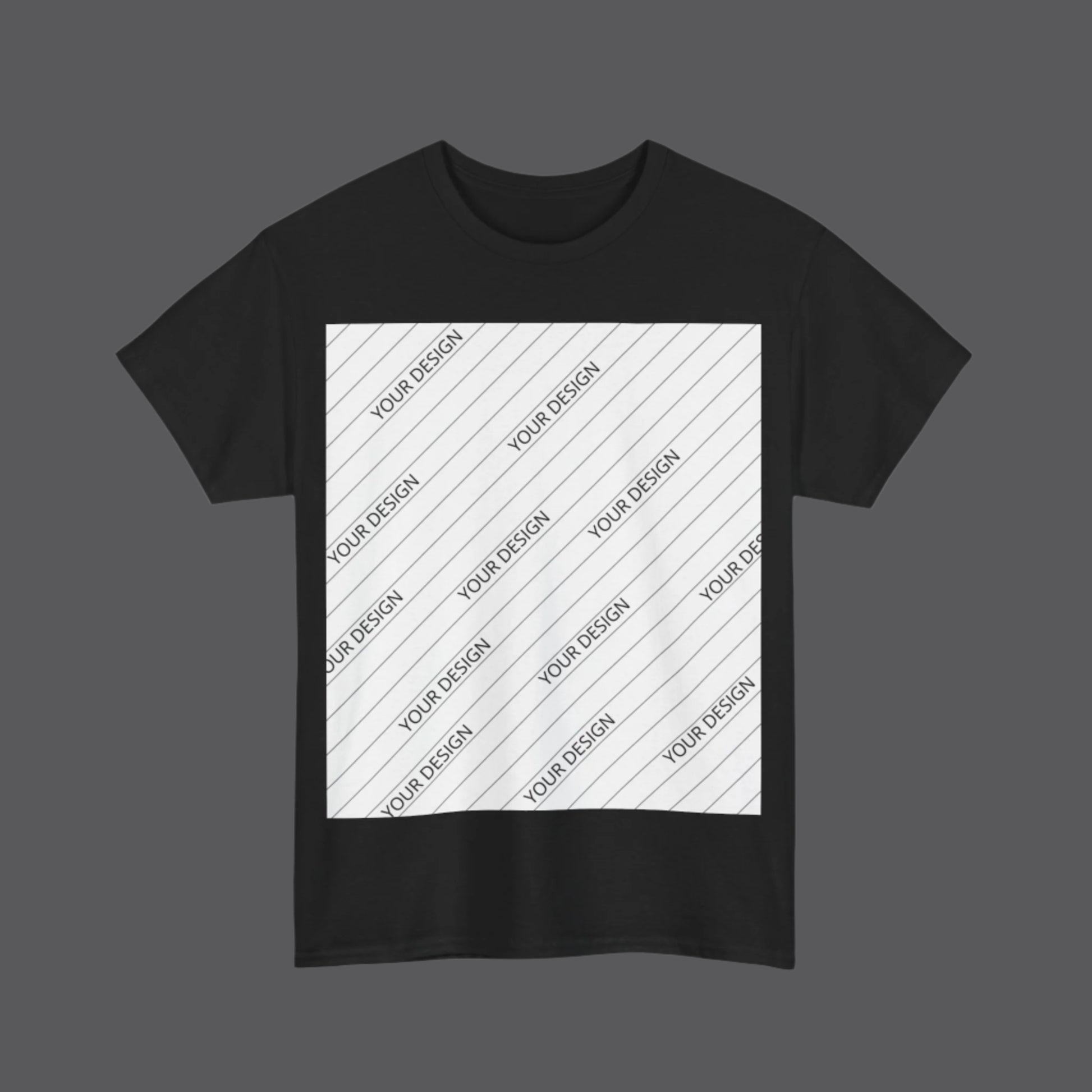 Personalized Custom Made Unisex Heavy Cotton Tee | Gildan 5000 - ChoreGirl