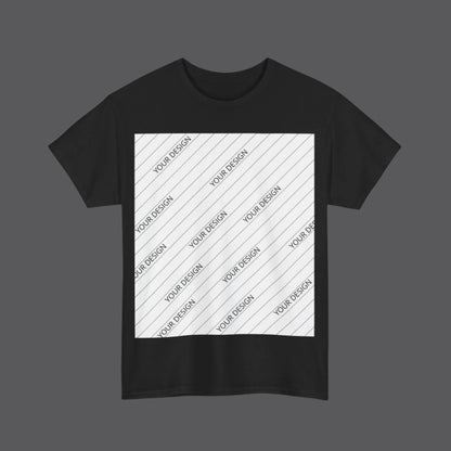 Personalized Custom Made Unisex Heavy Cotton Tee | Gildan 5000 - ChoreGirl