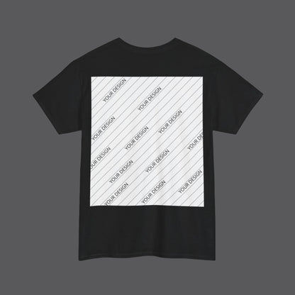 Personalized Custom Made Unisex Heavy Cotton Tee | Gildan 5000 - ChoreGirl