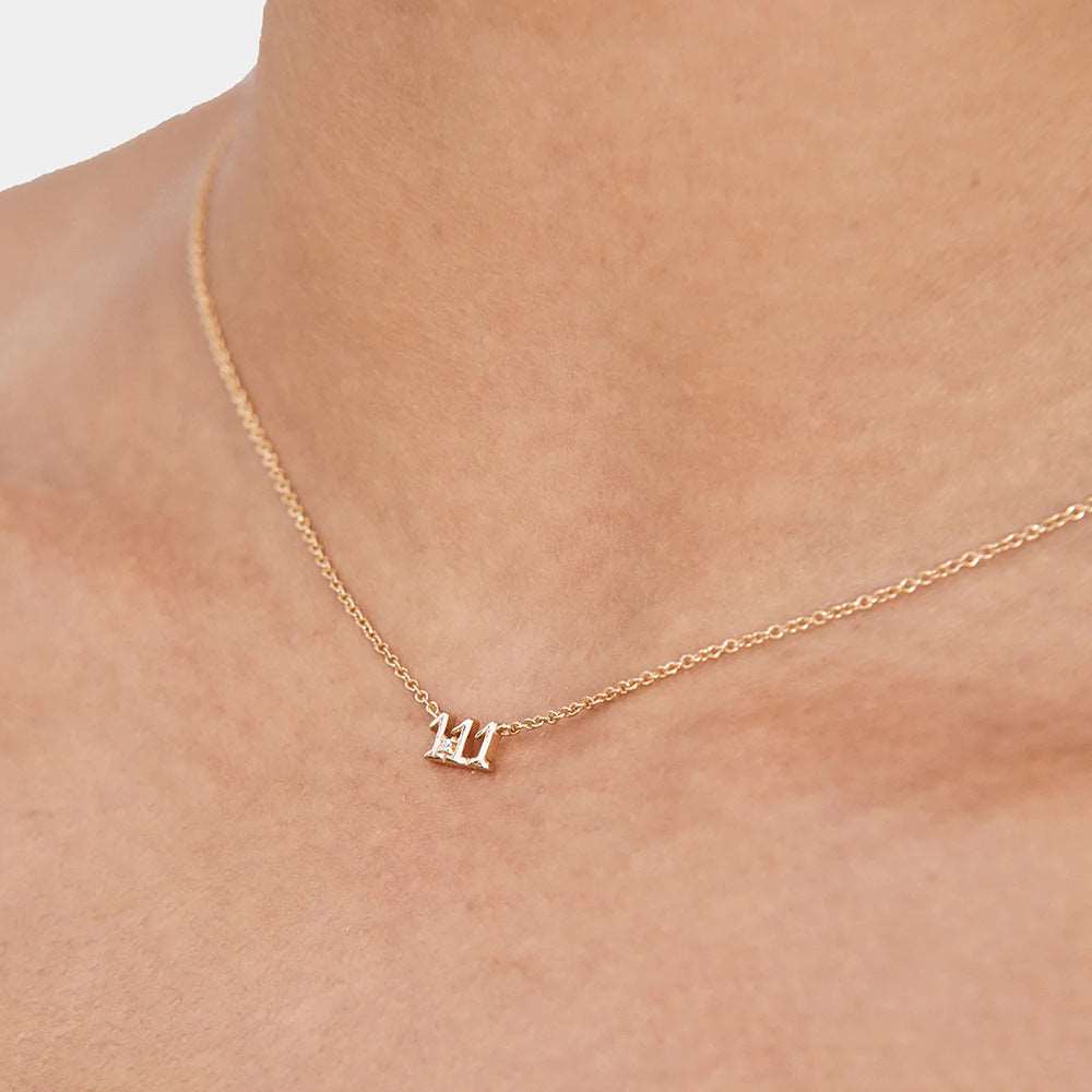 Unisex Angel Numbers Necklace - ChoreGirl