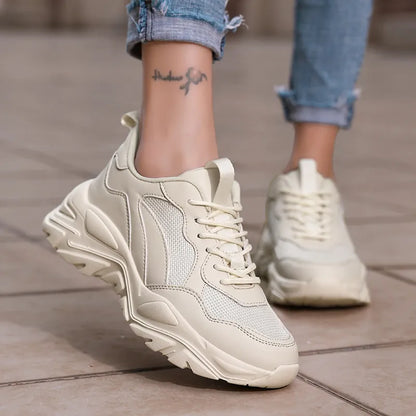 Women's Mesh Breathable Casual Sports Shoes - ChoreGirl