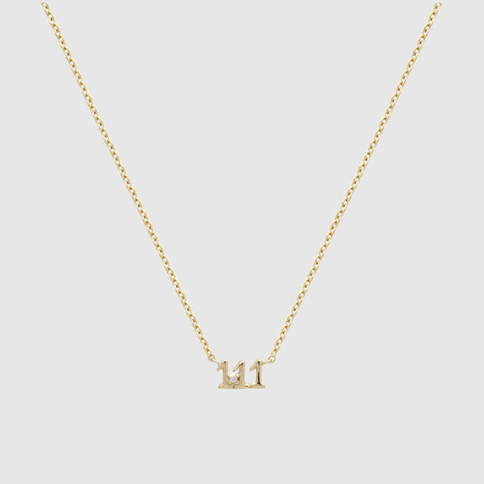 Unisex Angel Numbers Necklace - ChoreGirl