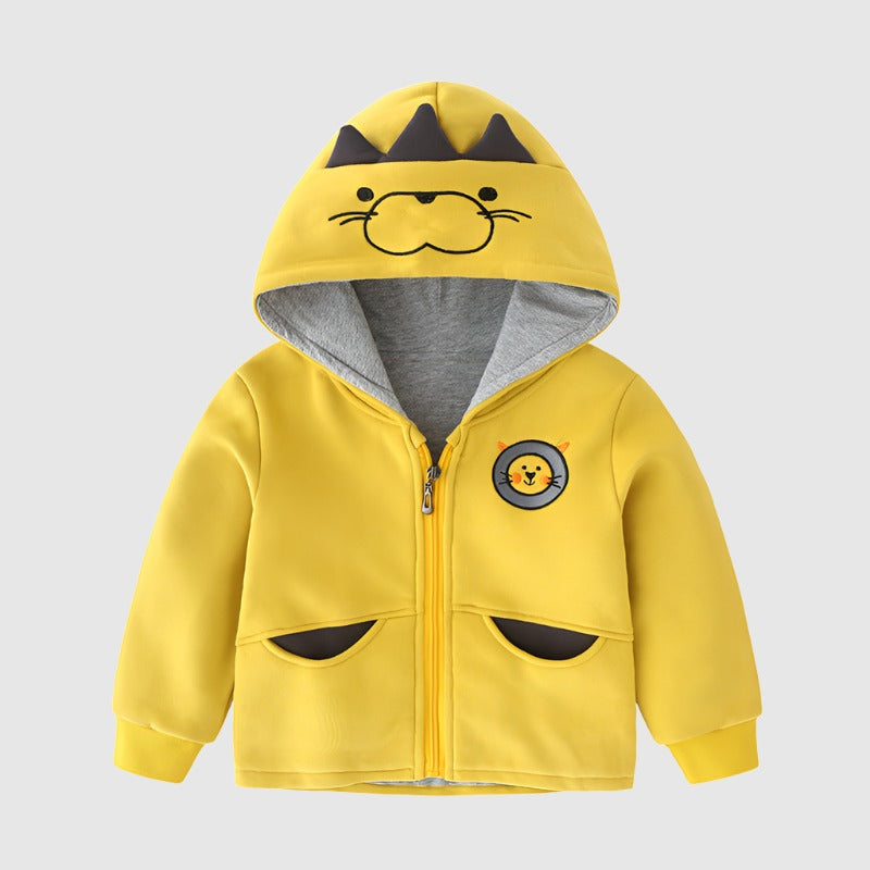 Kids Thick Casual Quilted Jacket - ChoreGirl