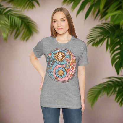 Custom Unisex Boho Jersey Short Sleeve Tee | PERSONALIZED - ChoreGirl