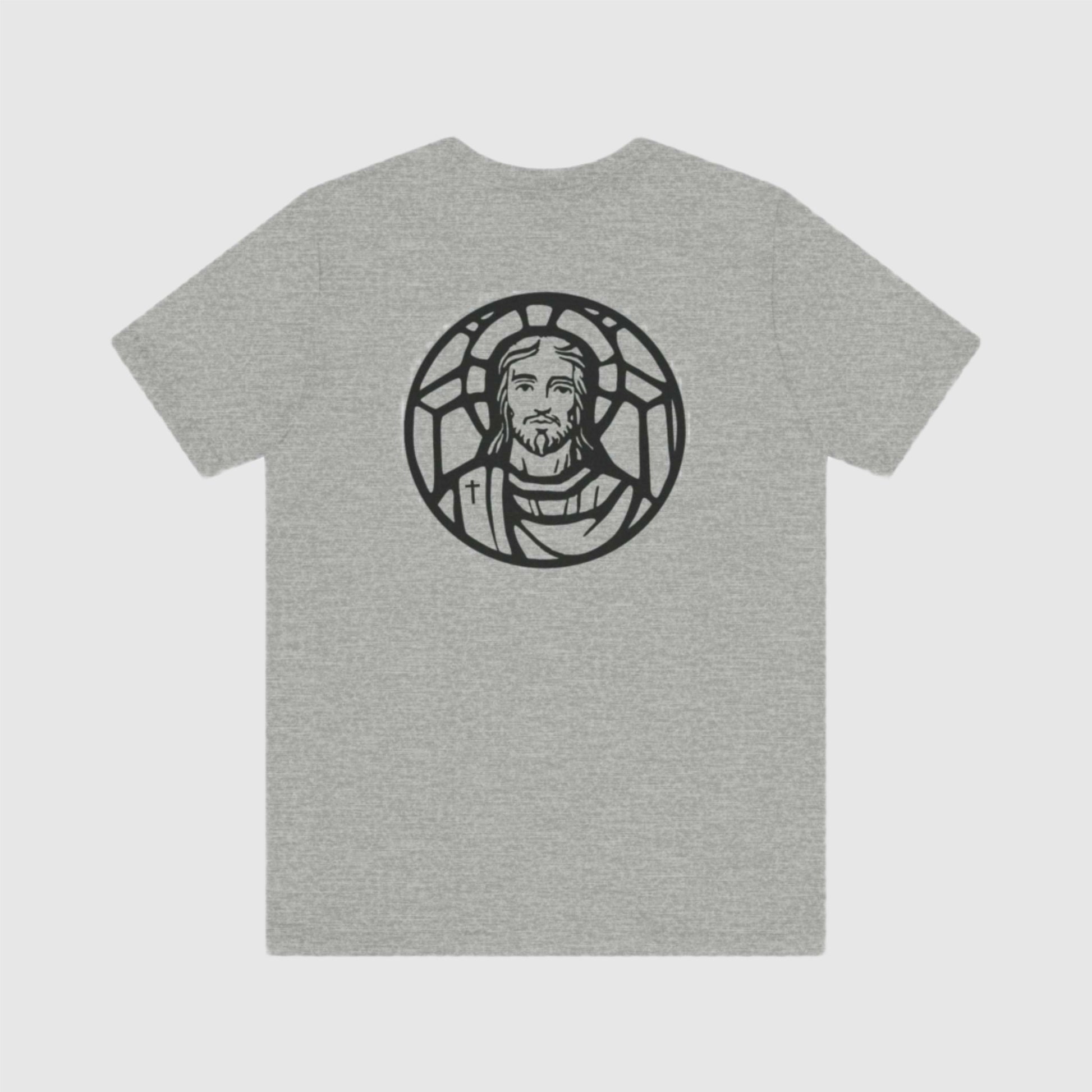 Custom Unisex Jersey Short Sleeve Tee | Celebrate Your Faith: Jesus is Love | PERSONALIZED - ChoreGirl