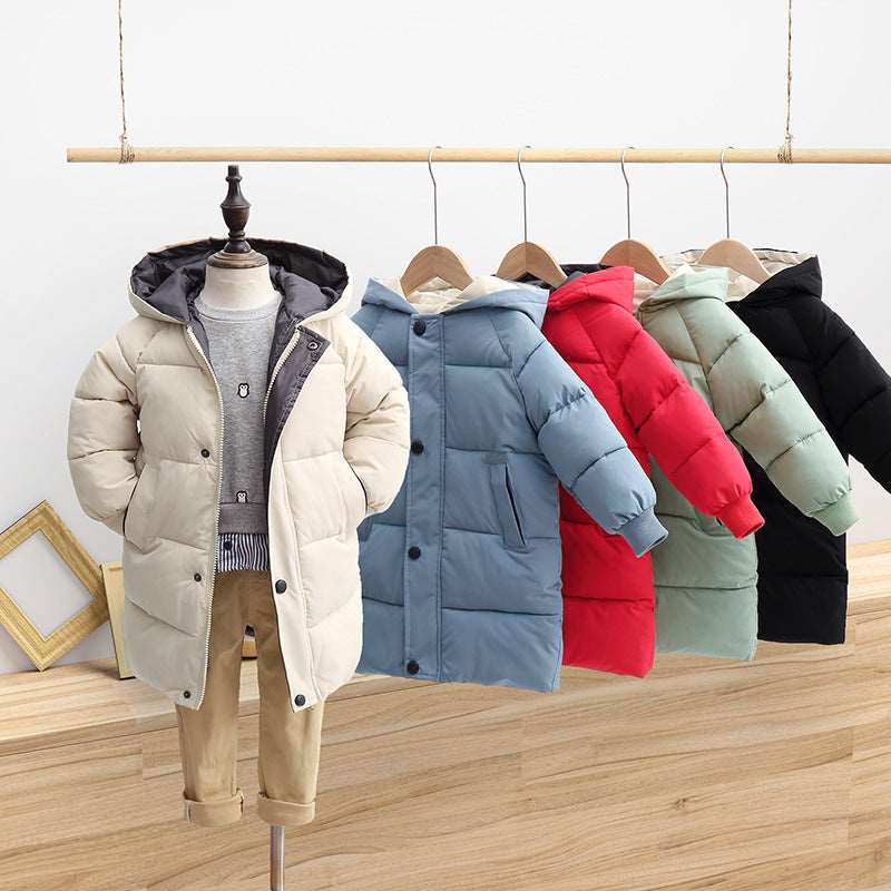 Kids Thickened Warm Padded Jacket - ChoreGirl