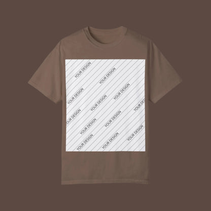 Custom Unisex Garment-Dyed T-Shirt - Personalize Your Design - ChoreGirl