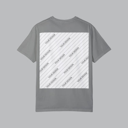 Custom Unisex Garment-Dyed T-Shirt - Personalize Your Design - ChoreGirl