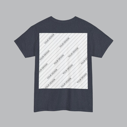 Personalized Custom Made Unisex Heavy Cotton Tee | Gildan 5000 - ChoreGirl