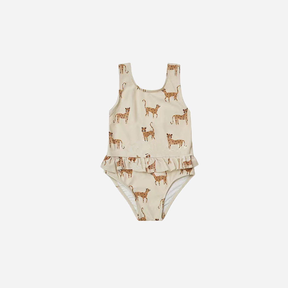 Baby Girl Elastic Sun Protection Quick-drying One Piece Swimsuit - ChoreGirl