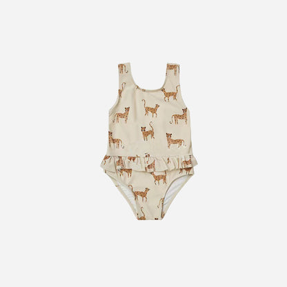 Baby Girl Elastic Sun Protection Quick-drying One Piece Swimsuit - ChoreGirl