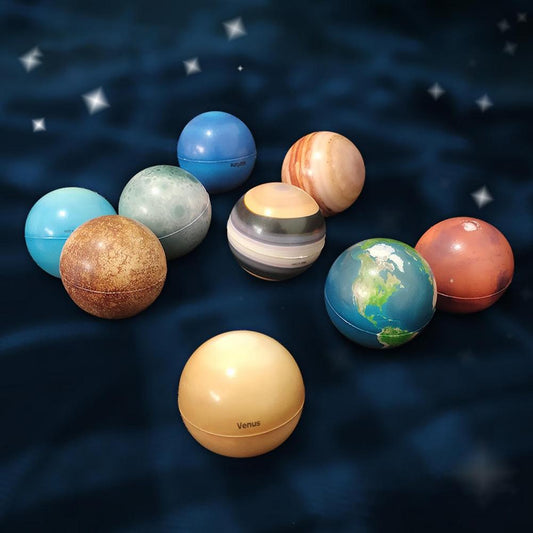 Sponge Foam Soft Eight Planets Bouncy Toy Balls - ChoreGirl