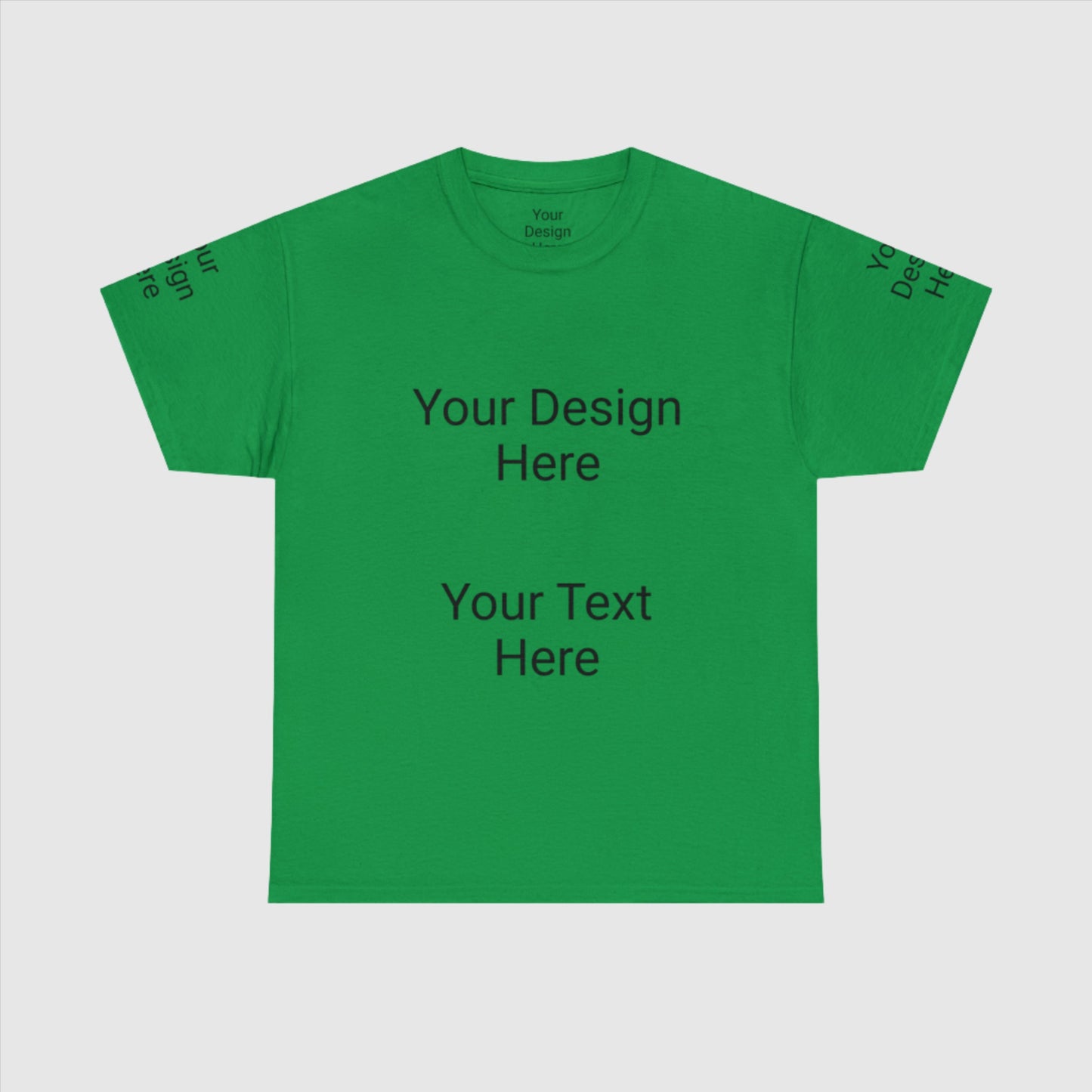 Custom Unisex Personalized Heavy Cotton Tee T-Shirt | Gildan 5000 | PERSONALIZED - ChoreGirl