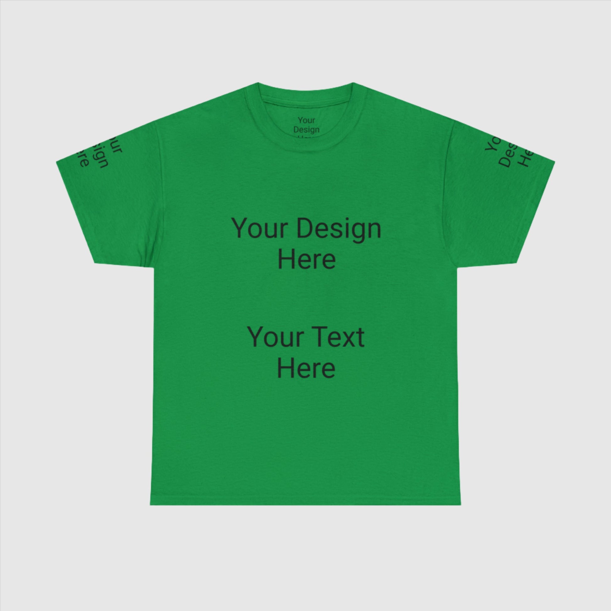 Custom Unisex Personalized Heavy Cotton Tee T-Shirt | Gildan 5000 | PERSONALIZED - ChoreGirl