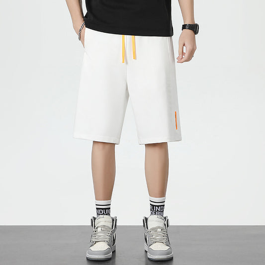 Men's Casual Loose Fit Solid Color Sports Shorts - ChoreGirl