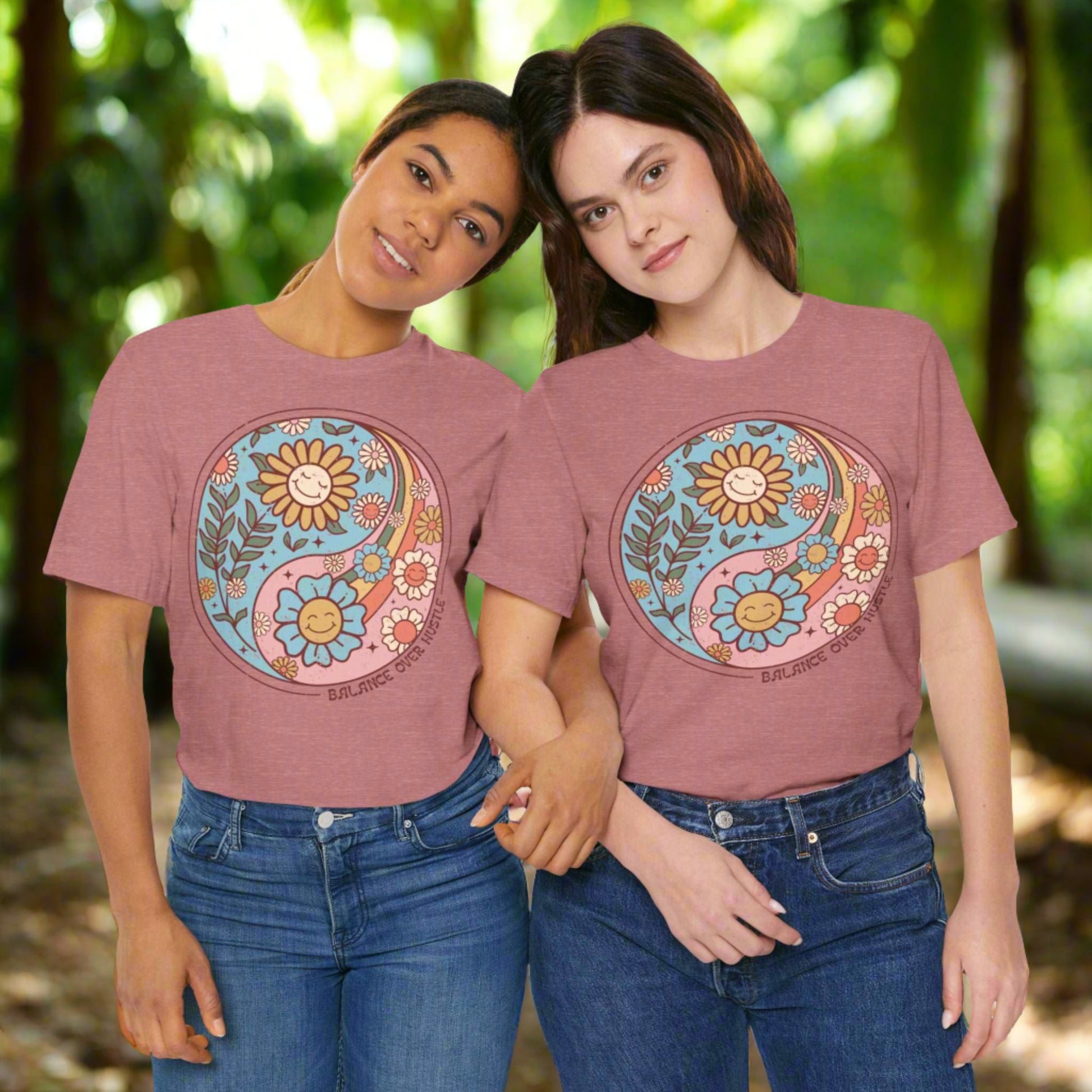 Custom Unisex Boho Jersey Short Sleeve Tee | PERSONALIZED - ChoreGirl