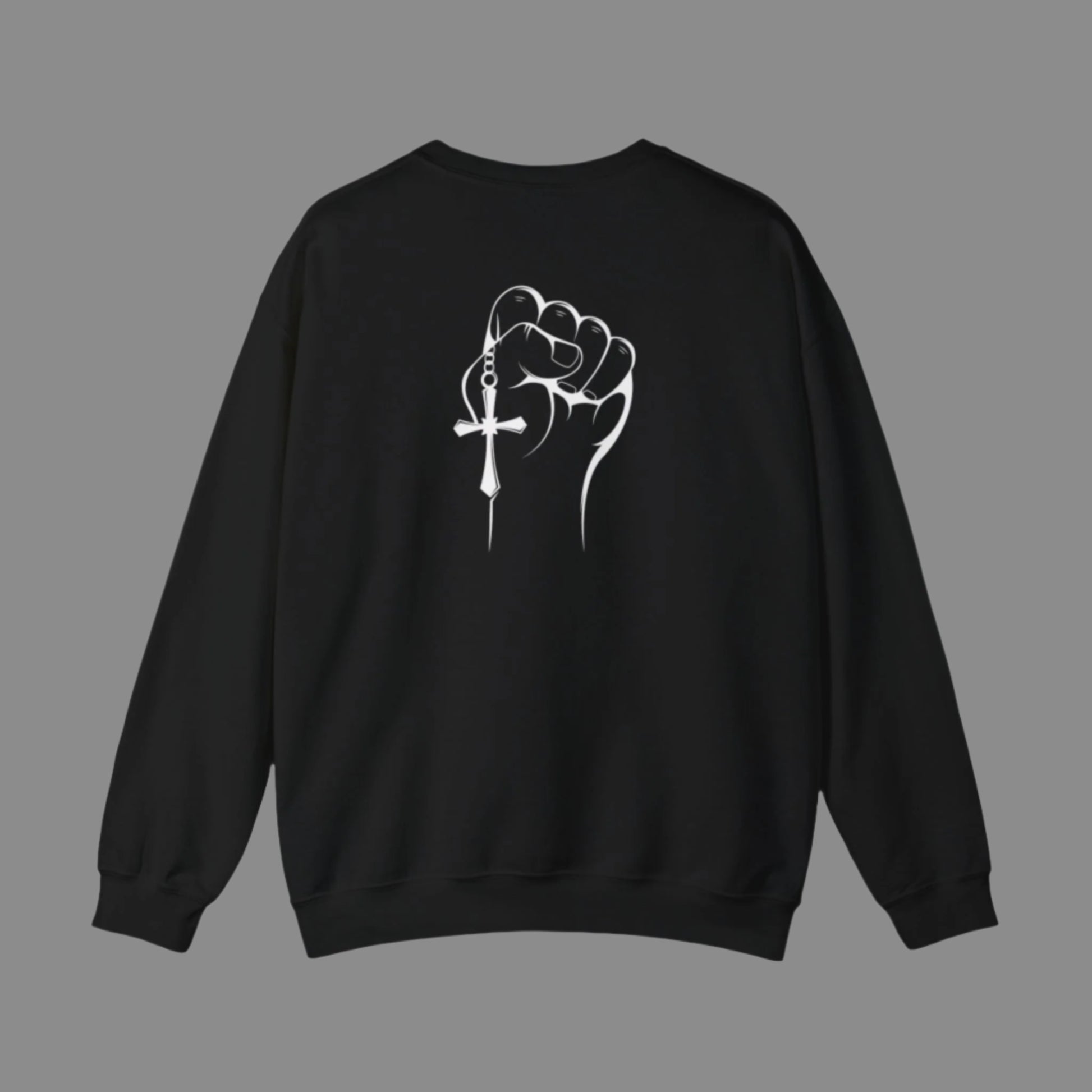 Custom Unisex Godfidence Heavy Blend Crewneck Sweatshirt | PERSONALIZED - ChoreGirl