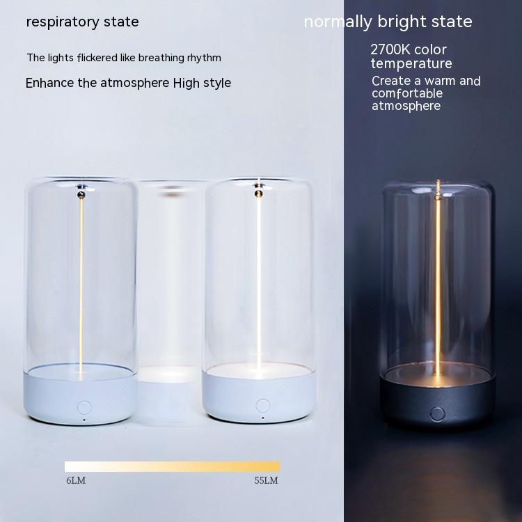 USB Type-C Rechargeable Portable LED Light With High Transparency - ChoreGirl