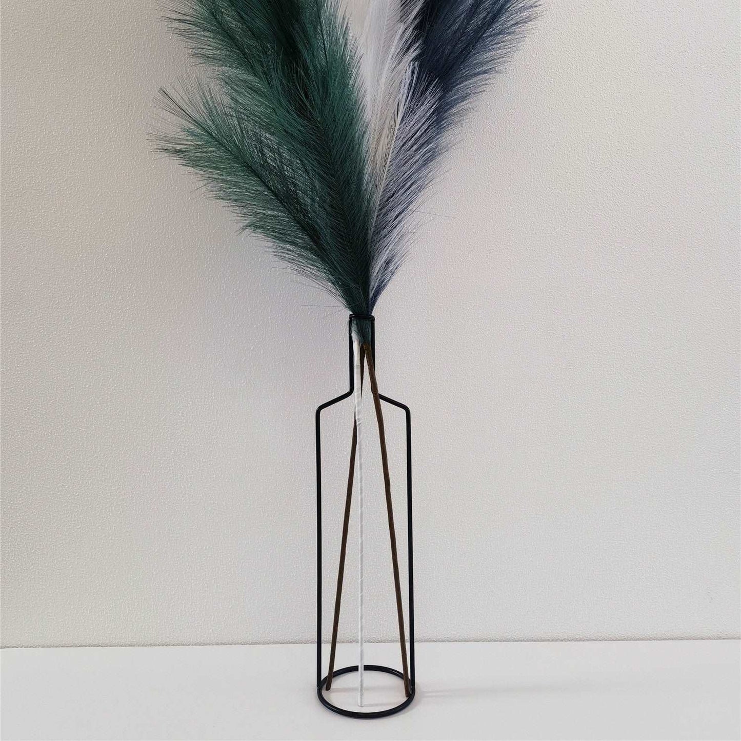 Nordic Style Large Tall Iron Line Home Decor Vase - ChoreGirl