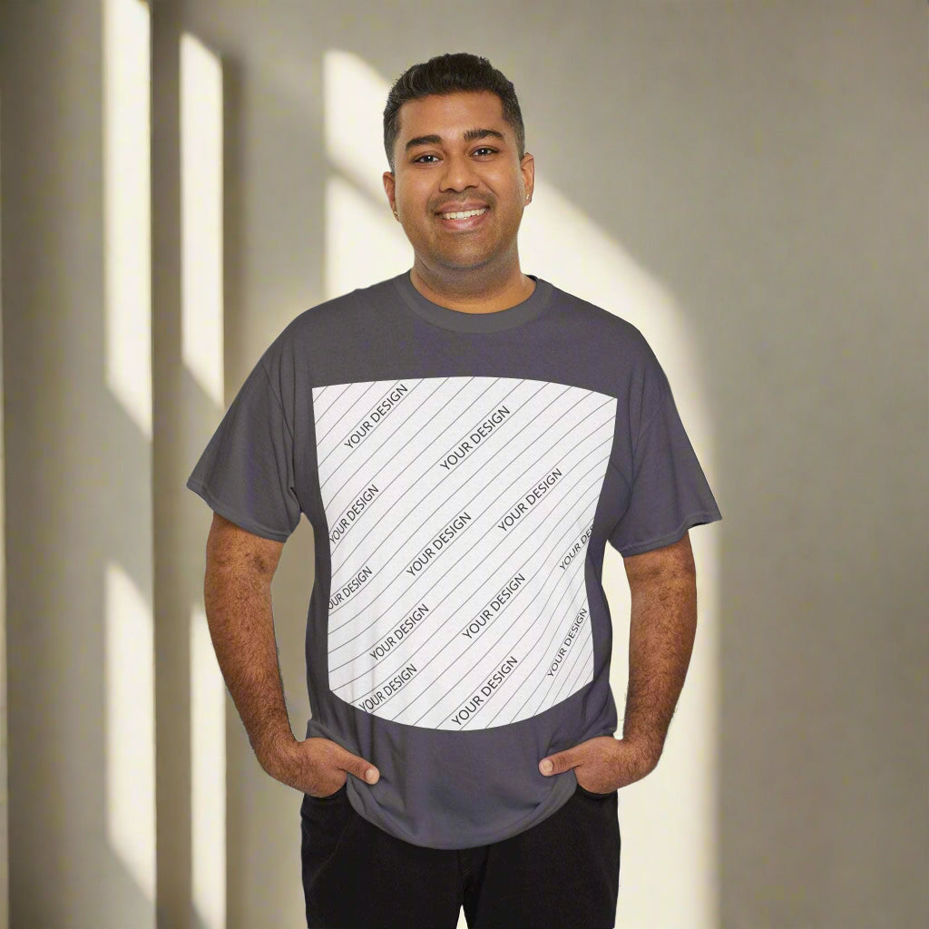 Personalized Custom Made Unisex Heavy Cotton Tee | Gildan 5000 - ChoreGirl