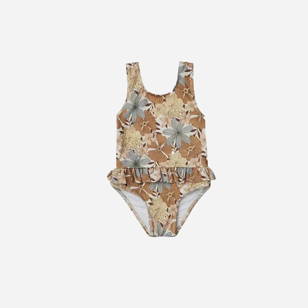Baby Girl Elastic Sun Protection Quick-drying One Piece Swimsuit - ChoreGirl
