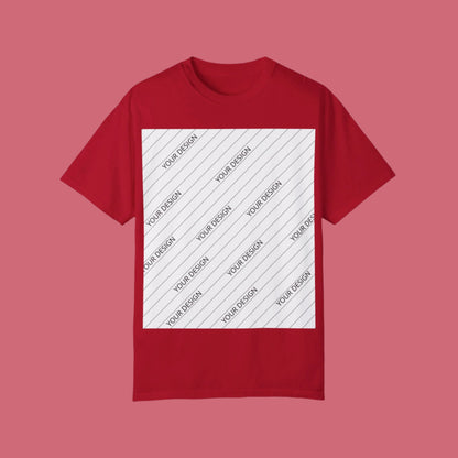 Custom Unisex Garment-Dyed T-Shirt - Personalize Your Design - ChoreGirl