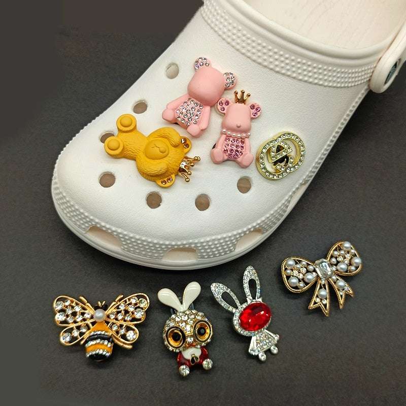 Children's Metal Shoe Ornament Buckle for Crocks