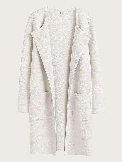 White coat on a white background
