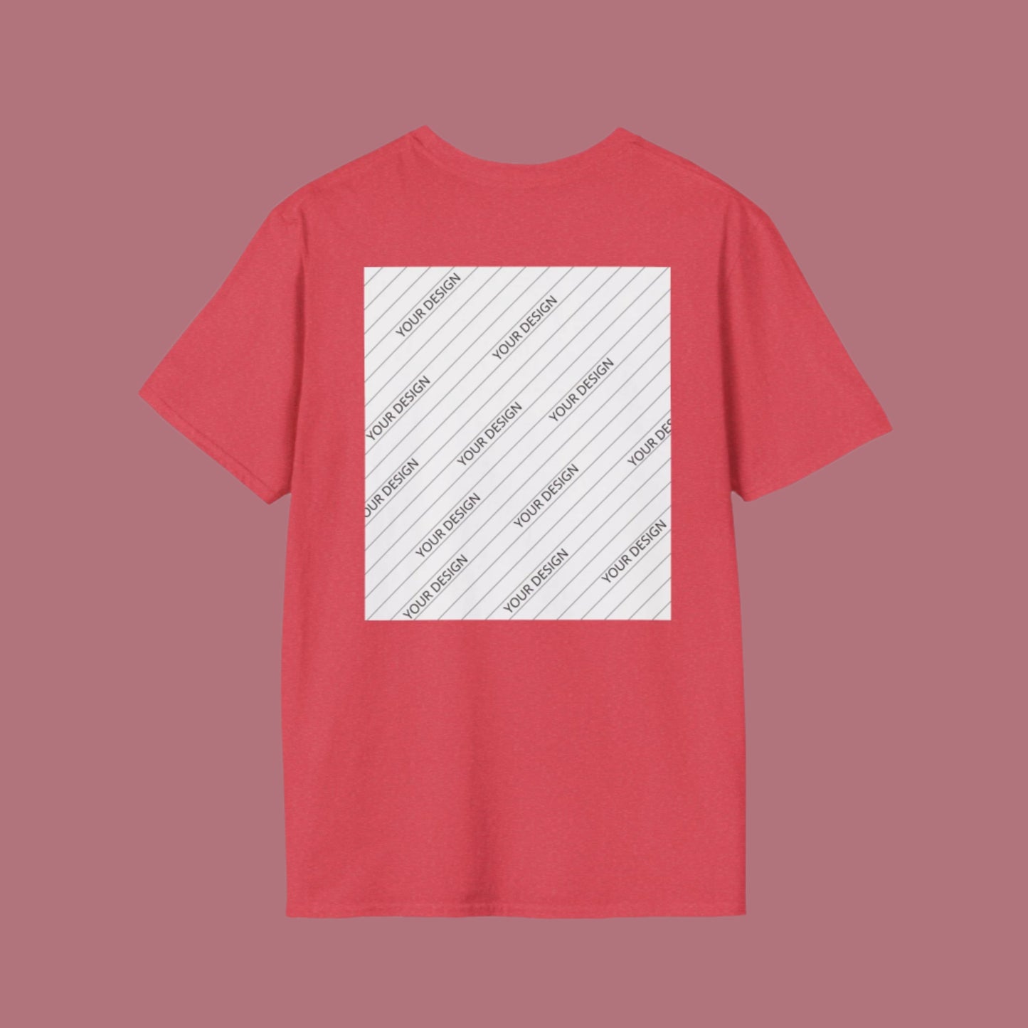 Personalized Custom Made Unisex Softstyle T-Shirt | Gildan 64000 - ChoreGirl
