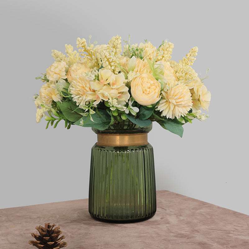 Decorative Fake Flower 7 Rose Bouquet - ChoreGirl