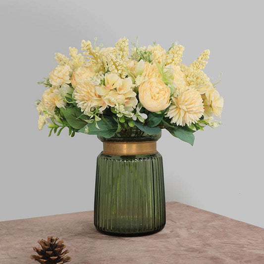 Decorative Fake Flower 7 Rose Bouquet - ChoreGirl